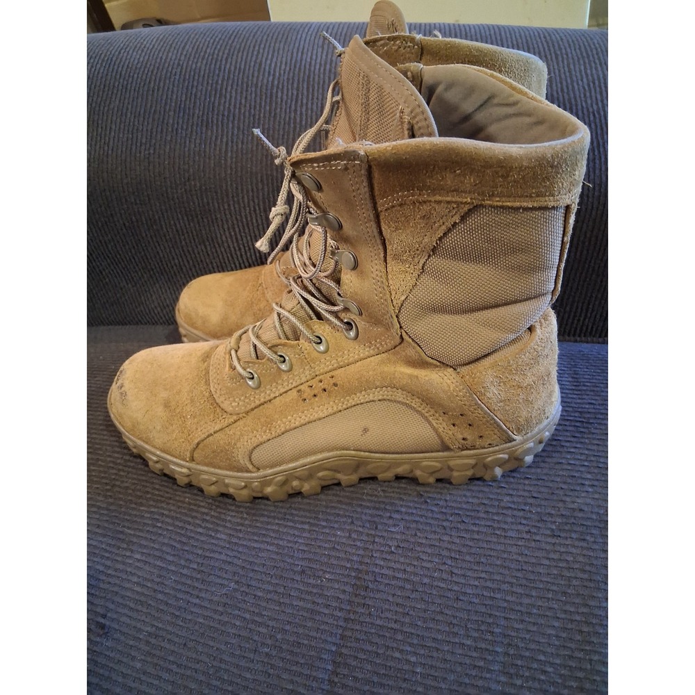 Rocky S2V Tactical Military Boots Mens 8.5 M Steel Toe Coyote Brown RKC053 USA